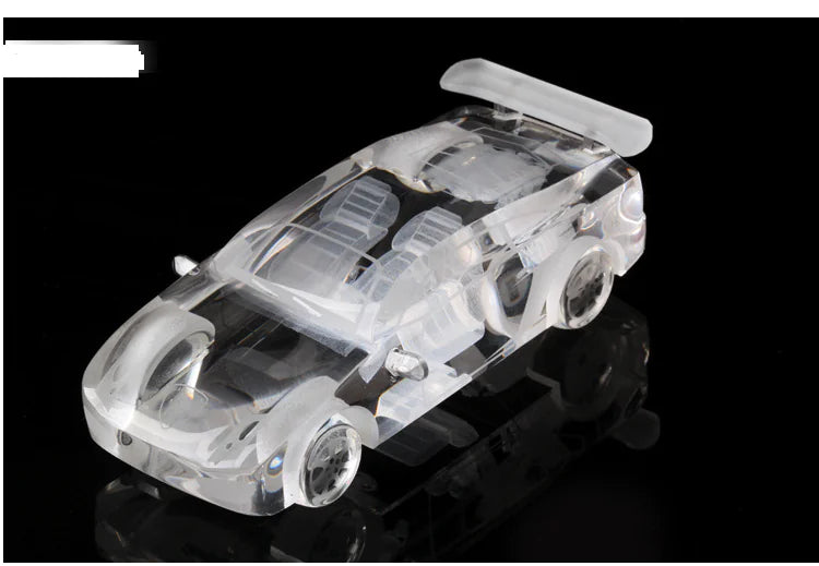 Crystal Car Model Perfume Holder Decor Item