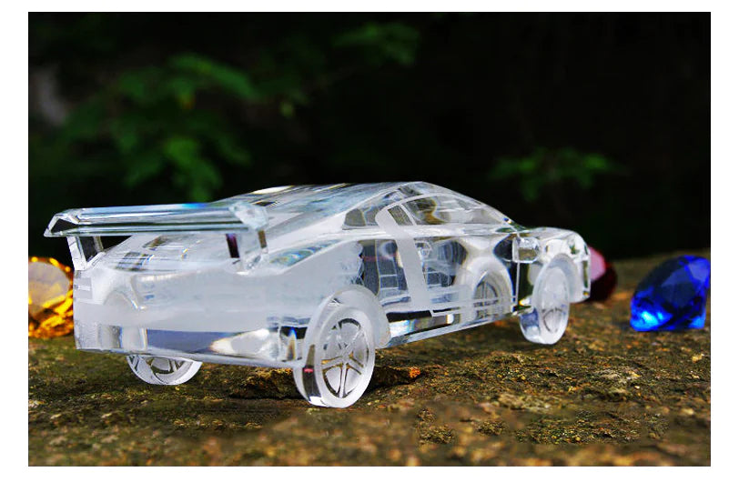 Crystal Car Model Perfume Holder Decor Item